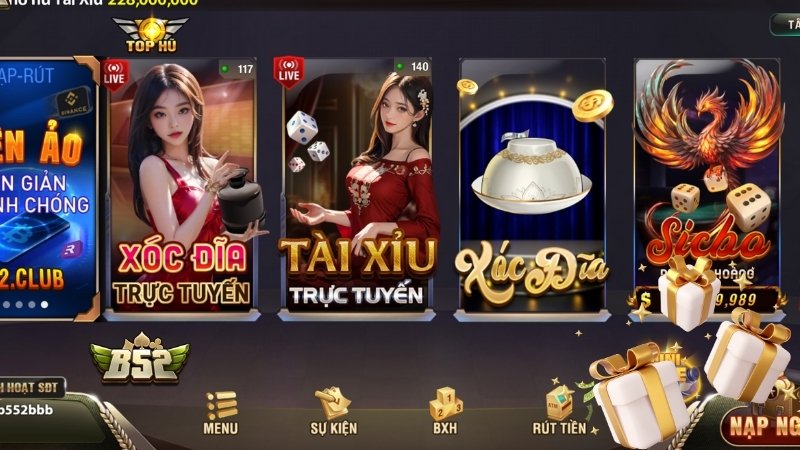 6 đặc điểm nổi bật của cổng game B52 Club