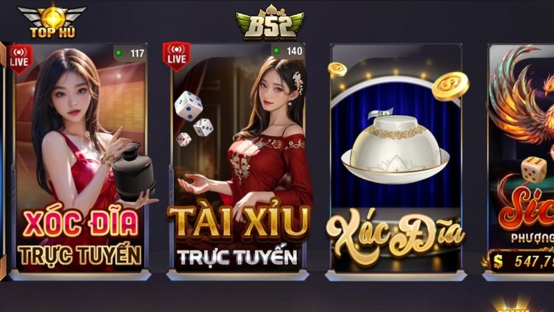 B52: Nổ hũ, Tài Xỉu, Xóc Đĩa - Thiên đường giải trí đỉnh cao