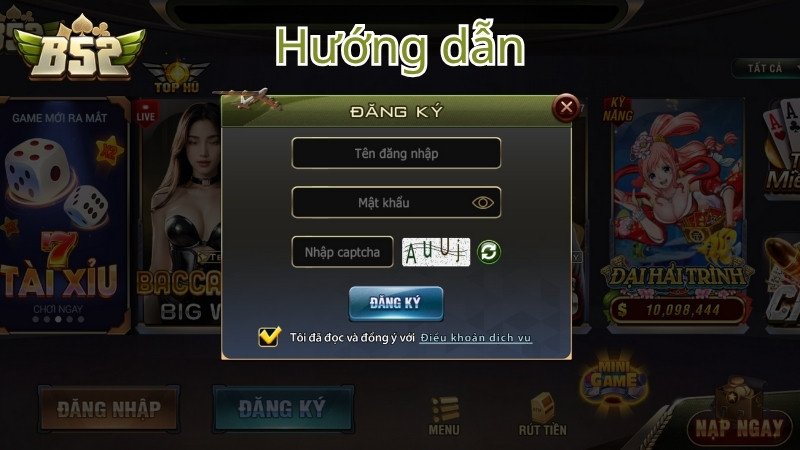 Hướng dẫn tân binh cách đăng ký B52 Club từ A-Z